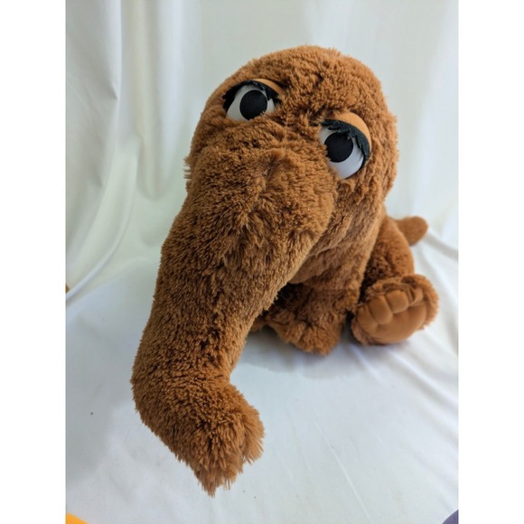 Sesame Street Snuffleupagus Plush Toy Brown 14 Inch Stuffed Animal - Picture 7 of 8